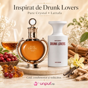 Parfum Arăbesc Lattafa Pure Crystal 100 ml, Apă de Parfum Unisex, Aromă Caldă Lemnoasă cu Grapefruit, Fructe de Pădure, Lichior, Ghimbir, Ambră și Vanilie - Img 9