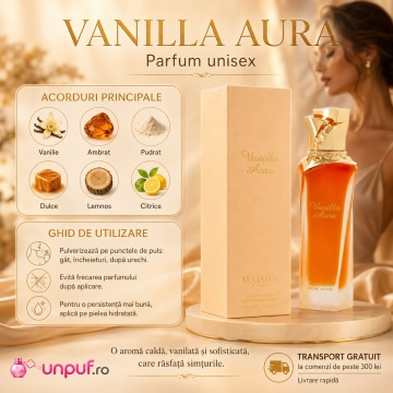 Parfum Arăbesc Maison Asrar Vanilla Aura Eau De Parfum 100 Ml - Img 9