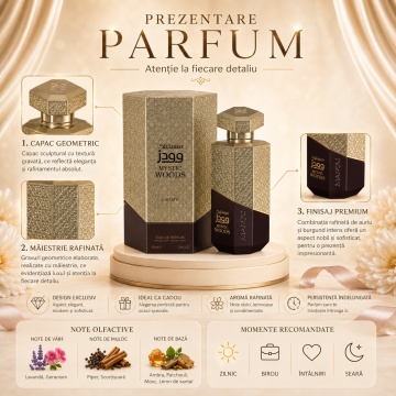 Parfum Arăbesc Maryaj Mystic Wood 100 ml, Unisex, Damă, Bărbat, edp - Img 5