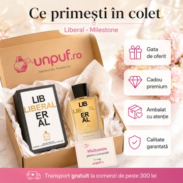 Parfum Arăbesc Milestone Liberal EDP 100 ml Damă, Inspirat Libre L’Eau Nue, Aromă Aromatic Orientală cu Lavandă, Mandarină, Bergamotă, Floare de Portocal Tunisiană, Iasomie Sambac, Orhidee, Vanilie de Madagascar, Tonka, Ambră Gri și Vetiver - Img 4