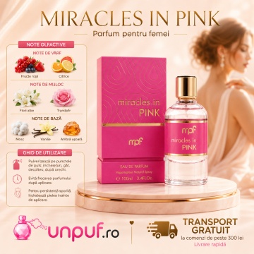 Parfum Arăbesc My Perfumes Miracles In Pink 100 ml, Damă, edp - Img 9