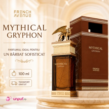 Parfum Arăbesc Mythical Gryphon French Avenue 100 ml, Apă de Parfum Unisex, Damă și Bărbat, Inspirat Ombre Nomade, Aromă Aromatic Orientală Lemnoasă cu Oud, Trandafir, Șofran, Piper, Cardamom, Bergamotă, Akigalawood, Cedru, Scorțișoară, Vanilie, Vetiver, - Img 10