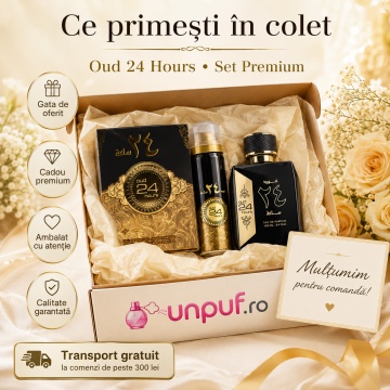 Parfum Arăbesc Oud 24 Hours Eau de Parfum 100 ml + Deodorant Spray 50 ml, Ard Al Zaafaran, Apă de Parfum , Unisex, Damă, Bărbat - Img 4