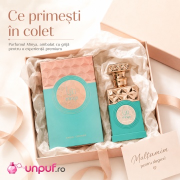 Parfum Arăbesc Paris Corner Minya 100 ml, Apă de Parfum Unisex, Damă și Bărbat, Aromă Gurmandă cu Fistic, Migdale, Vanilie și Caramel Sărat - Img 8