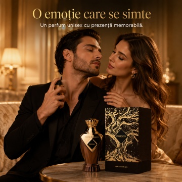 Parfum Arăbesc Paris Corner Prodigy 100 ml, Apă de Parfum Unisex, Damă, Bărbat, Aromă Oriental Lemnoasă, Caldă, Dulce și Sofisticată, Inspirat Angels’ Share - Img 5