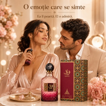 Parfum Arăbesc Paris Corner Qawafi 100 ml, Apă de Parfum Unisex, Damă și Bărbat, Aromă Oriental Lemnoasă, Elegantă și Memorabilă - Img 5