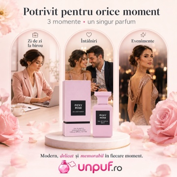 Parfum Arăbesc Picky Rose Fragrance World 80 ml, Apă de Parfum Unisex, Damă și Bărbat, Aromă Floral Trandafir Modern cu Piper Roz, Trandafir, Zmeură, Bujor, Geranium, Iasomie, Patchouli, Mosc și Vanilie - Img 6