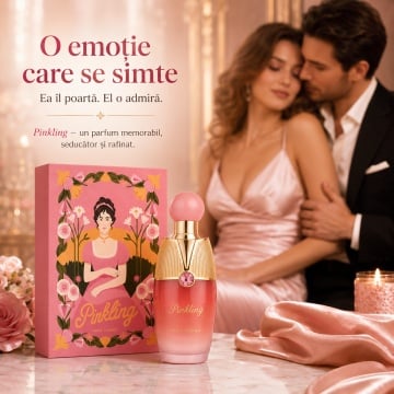 Parfum Arăbesc Pinkling Paris Corner 100 ml, Apă de Parfum Unisex, Damă, Bărbat, Aromă Fructat Florală, Ambrată și Fumurie, Inspirat Sirene Fragrance Du Bois - Img 5