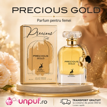 Parfum Arăbesc Precious Gold Maison Alhambra EDP 80 ml Damă, Inspirat Perfect Intense Marc Jacobs, Aromă Oriental Florală cu Iasomie, Narcisă, Migdal și Lemn de Santal - Img 10