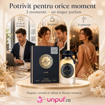 Parfum Arăbesc Ra’Ed Luxe Gold Lattafa EDP 100 ml Bărbat, Inspirat K Dolce & Gabbana, Aromă Lemnos Aromatică cu Bergamotă, Lavandă, Cardamom, Geranium, Cedru, Paciuli, Vanilie și Vetiver - Img 6