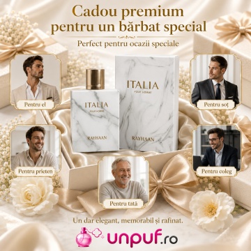 Parfum Arăbesc Rayhaan Italia Pour Homme pentru Bărbați, Aromă Dulce Aromatică Gourmand - Img 8