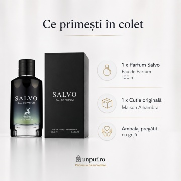 Parfum Arăbesc Salvo Maison Alhambra EDP 100 ml Bărbat, Inspirat Sauvage 2015 Dior, Aromă Aromatic Fougère Fresh Condimentată cu Bergamotă, Lămâie Amalfi, Piper, Lavandă, Vetiver, Paciuli, Ambroxan, Cedru și Labdanum - Img 5