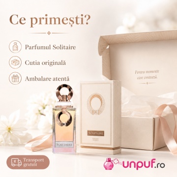 Parfum Arăbesc Solitaire French Avenue Extrait de Parfum 100 ml Unisex, Inspirat Kiss Of Bliss Penhaligons, Aromă Floral Ambrată Elegantă cu Bergamotă, Pară, Piper Roz, Iasomie, Iris, Trandafir, Cedru, Mosc și Vanilie - Img 5