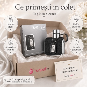 Parfum Arăbesc Tag For Him Armaf 100 ml, Apă de Parfum Bărbați, Aromă Aromatic Condimentată, Fresh Lemnoasă, Inspirat Bleu De Chanel - Img 4
