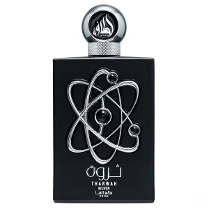 Parfum Arăbesc Tharwah Silver Lattafa Pride EDP 100 ml Bărbat, Inspirat Ralph’s Club, Aromă Lemnos Floral Mosc cu Bergamotă, Mentă, Lavandă, Salvie, Cedru, Mosc și Vetiver - Img 12