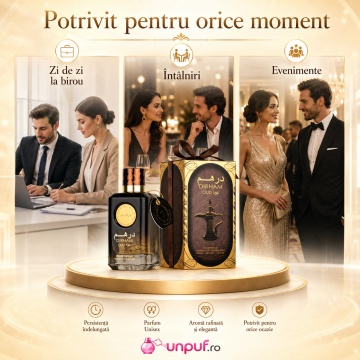 Parfum Ard Al Zaafaran Dirham Oud 100 ml, parfum arăbesc, edp, Unisex, Damă, Bărbat - Img 6