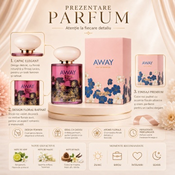 Parfum Away Pendora Scents 100 ml, Apa De Parfum, Femei - Img 3