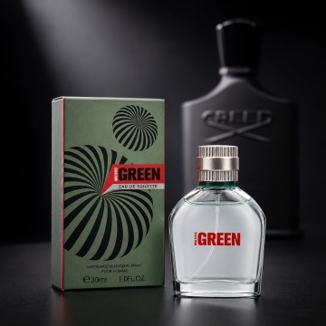 Parfum Bărbat V.V. Love Green Eau de Parfum 30 ml, Inspirat din Creed Green Irish Tweed, Aromă Fresh Verde și Lemnoasă