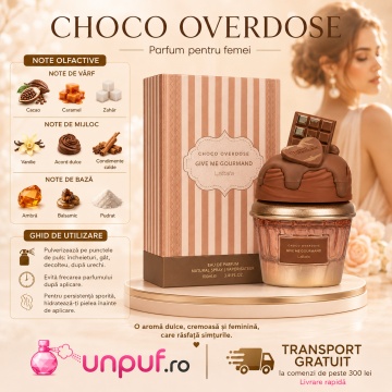 Parfum Choco Overdose Lattafa 75 ml, Apă De Parfum, Damă - Img 9