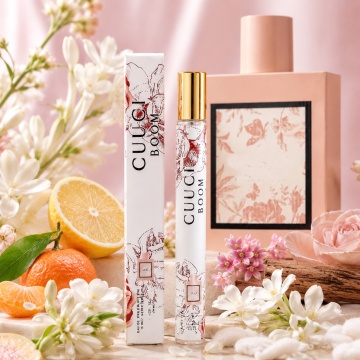 Parfum Cuuci Boom 35 ml, Apă de Parfum Damă, Aromă Florală Albă, Elegantă și Feminină, Format Compact, Note de Tuberoză, Iasomie și Rangoon Creeper - Img 4