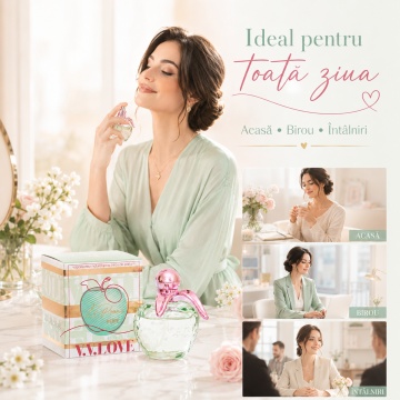 Parfum Damă V.V. Love La Pomme Verte Eau de Parfum 30 ml, Inspirat din Nina Ricci Bella, Aromă Fresh, Verde și Fructată - Img 4