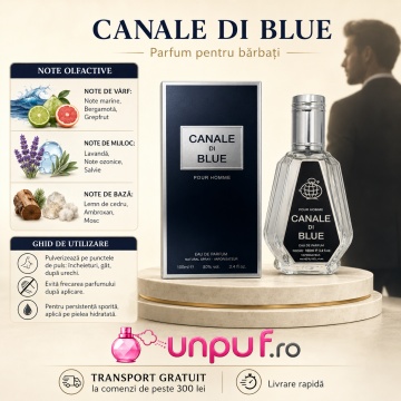Parfum Fragrance World Canale Di Blue 50 ml - Img 9