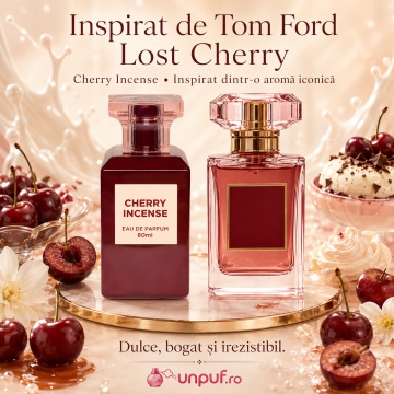 Parfum Fragrance World Cherry Incense 80 ml ,arăbesc , Bărbat, Damă, Unisex - Img 8