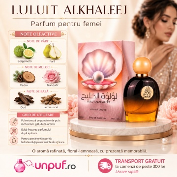 Parfum Gulf Orchid Lulut Alkhaleej 80 ml, parfum arăbesc, edp, Unisex, Damă, Bărbat - Img 9
