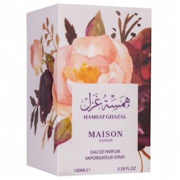 Parfum Hamsat Ghazal Maison Asrar 100 ml, Apa De Parfum, Femei - Img 4