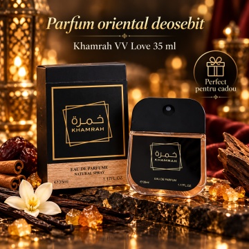 Parfum Khamrah VV Love, Eau de Parfum, 35 ml, Unisex, Aroma Orientala, Dulce si Condimentata - Img 3