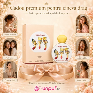 Parfum Lattafa Happy Brush 75 ml, parfum arăbesc, edp, Unisex, Damă, Bărbat - Img 7
