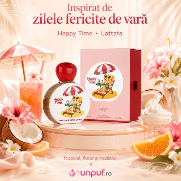 Parfum Lattafa Happy Time 75 ml, parfum arăbesc, edp, Unisex, Damă, Bărbat - Img 8