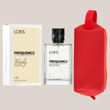 Parfum Loris Frequence de Barbat E-250 Lemnos, 50 ml si Gentuta Parfumuri