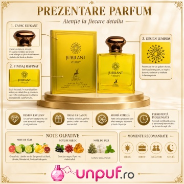 Parfum Maison Alhambra Jubilant Vitality 100 Ml, parfum arbesc original - Img 3