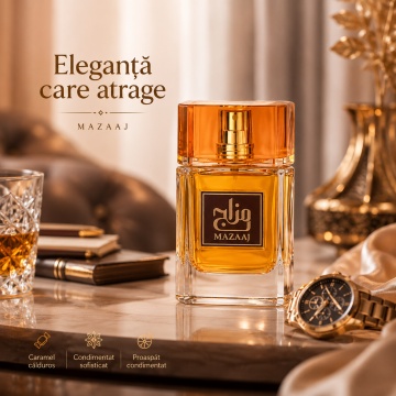 Parfum Mazaaj Eau de Parfum 100ml, tip arăbesc, Unisex, Damă, Bărbat - Img 6
