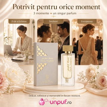 Parfum Musk Maghribi Nylaa 75 ml, Apa De Parfum, Femei - Img 6
