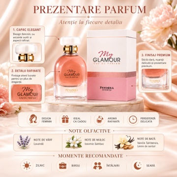 Parfum My Glamour Pendora Scents 100 ml, Apa De Parfum, Femei - Img 3