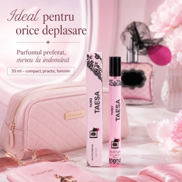Parfum Nori Taesa 35 ml, Apă de Parfum Damă, Aromă Fructat Florală Dulce, Format Compact, Note de Pară, Portocală, Măr Roșu, Litchi, Gardenie, Iasomie, Vanilie, Mosc și Ciocolată - Img 5