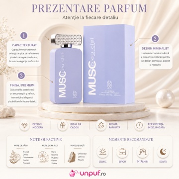 Parfum Nylaa Musc Bleu Ciel Edp 100 ml - Img 6