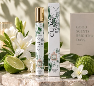 Parfum pentru femei Cuugi Boom V.V. Love, 35 ml, aroma florala verde aromatica, galbanum, coacaze, bergamota, lamaie, caprifoi, tuberoza, iasomie, lacramioare, frezie, mosc si lemn de santal - Img 3
