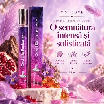 Parfum pentru femei Miss Doi V.V. Love, 35 ml, aroma florala lemnoasa, mandarina, clementina, iasomie, lemn de chihlimbar, patchouli, cedru si note lemnoase - Img 5