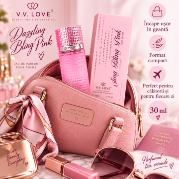 Parfum pentru femei V.V. LOVE Dazzling Bling Pink, 30 ml - Img 5