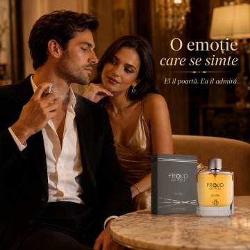 Parfum Proud Of You For Men Fragrance World 100 ml, Apa De Parfum, Barbati - Img 5