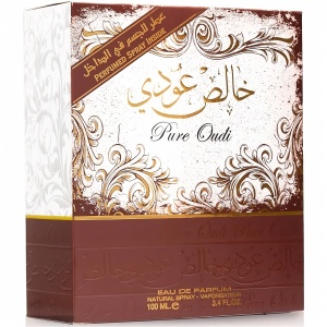 Parfum Pure Oudi Lattafa 100 ml, Apă De Parfum + 50 ml Deodorant Spray, Bărbat - Img 5
