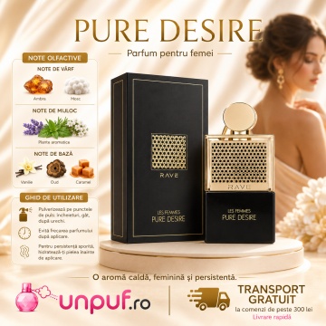 Parfum Rave Pure Desire Femme 100 ml, parfum arăbesc, edp, Damă - Img 9