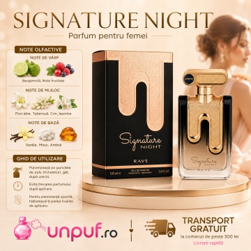 Parfum Rave Signature Night 100 ml, parfum arăbesc, edp, Damă - Img 9