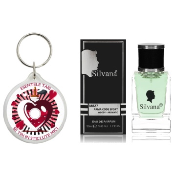 Parfum Silver Mountain Water Silvana, apă de parfum, 50 ml, pentru bărbat - Img 6