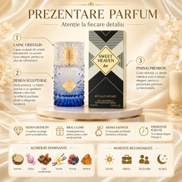 Parfum Sweet Heaven Ice Gulf Orchid 20 ml, Apa De Parfum, Unisex - Img 3