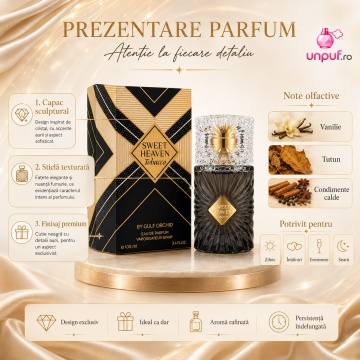 Parfum Sweet Heaven Tobacco Gulf Orchid 100 ml, Apa De Parfum, Unisex - Img 3