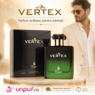 Parfum Vertex Emir 100 ml, Apa De Parfum, Barbati - Img 10